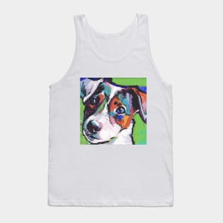 Jack Russell Terrier Dog Bright colorful pop dog art Tank Top